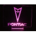 Pontiac - Plexiglas Diode skilt