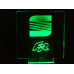 Seat - plexiglas diode skilt