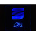 Seat - plexiglas diode skilt