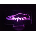 Supra-Plexiglas Diodeskilt