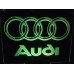 Audi - Plexiglas diodeskilt