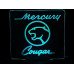 Mercury Cougar Plexiglas Diodeskilt